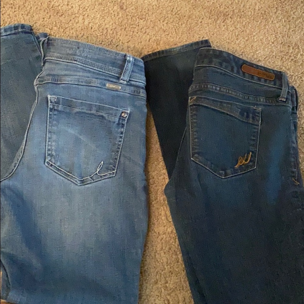 2 Pairs Express & Inc Jeans
